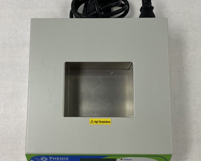 Phenix Research Model BSH1001 Digital Heat Block Dry Bath Power Tested