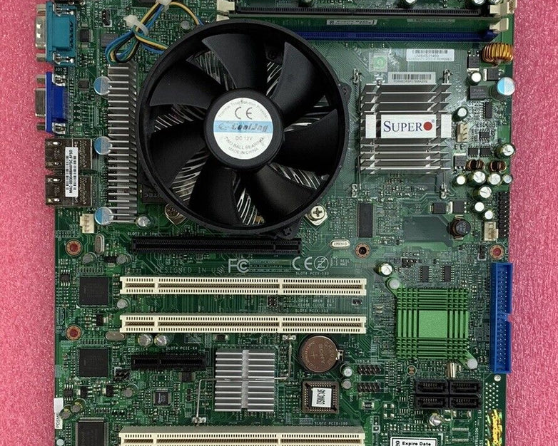 SuperMicro PDSM4 Motherboard Intel Pentium 4 3.4GHz 512MB RAM w/Shield