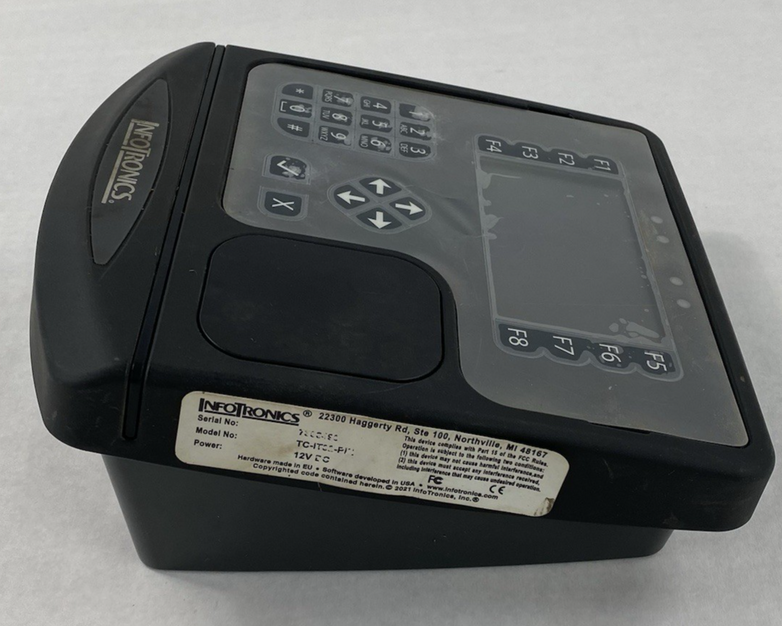 Infotronics Model TC-IT32-PIN Time Clock No Power Source