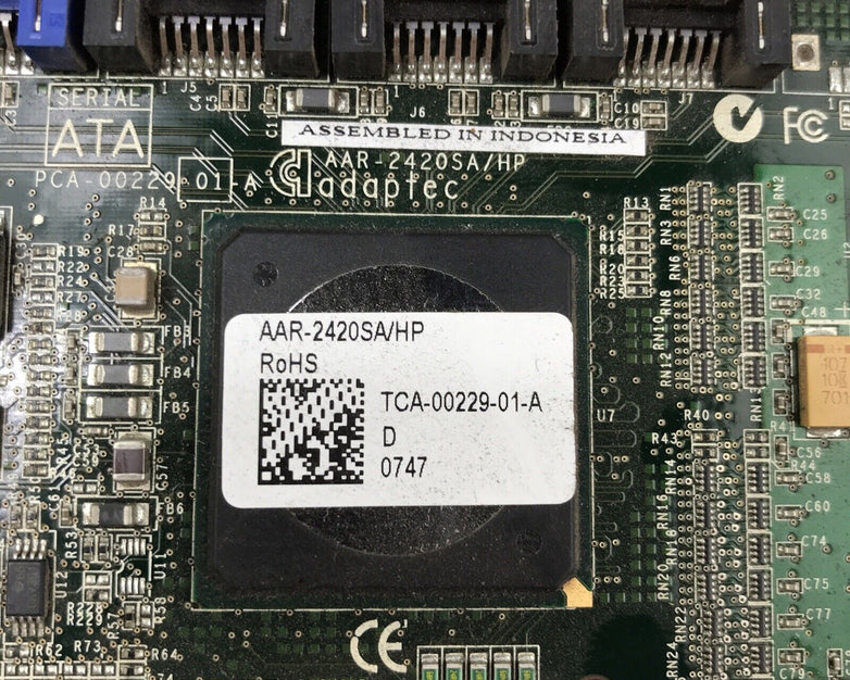 HP 4Channel SATA Raid Controller 409448-001 Low Profile