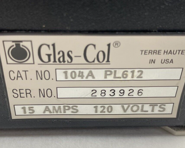 Glas-Col Digi Trol II 104A PL612 Temperature Controller Power Tested