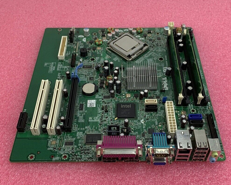 Dell OG214D Motherboard Intel Core 2 Duo E8400 3.00GHz 2GB RAM No Shield