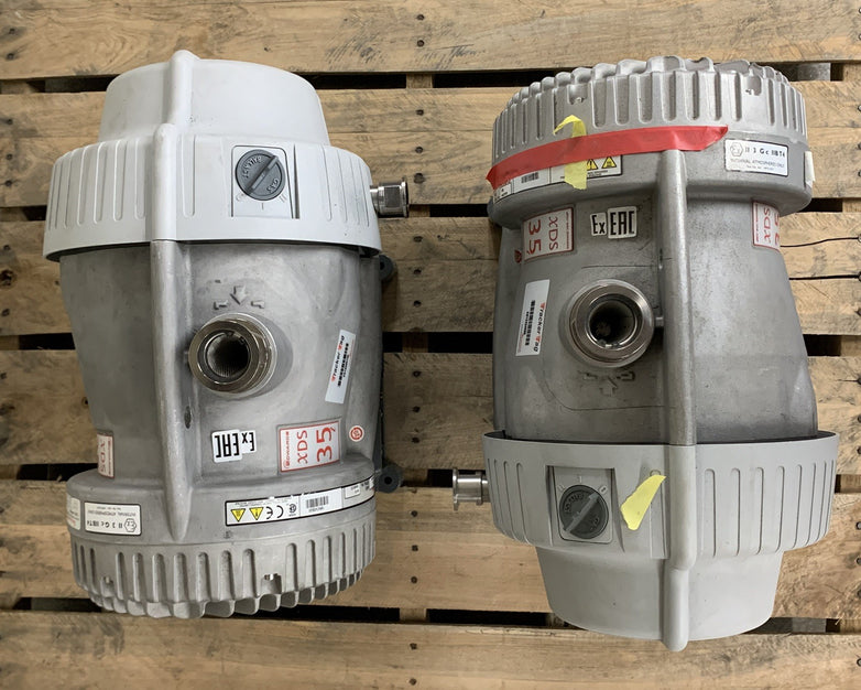 XDS 35i Edwards A730-01-983 Dry Scroll Vacuum Pump Parts and Repair Pair of 2x