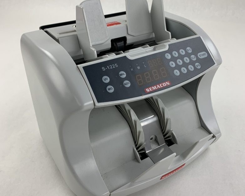 Semacon S-1225 Business Machines Money Counter E1 Error Parts and Repair