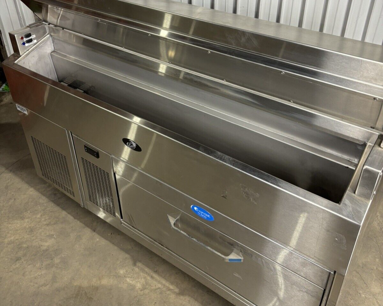 Randell FX-1-290 One Drawer Refrigerator Freezer Chef Base Prep Table 115V Cools