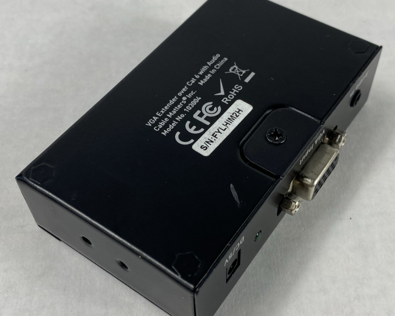 Cable Matters Model 103004 VGA Extender Over Cat6 With Audio Sender Only