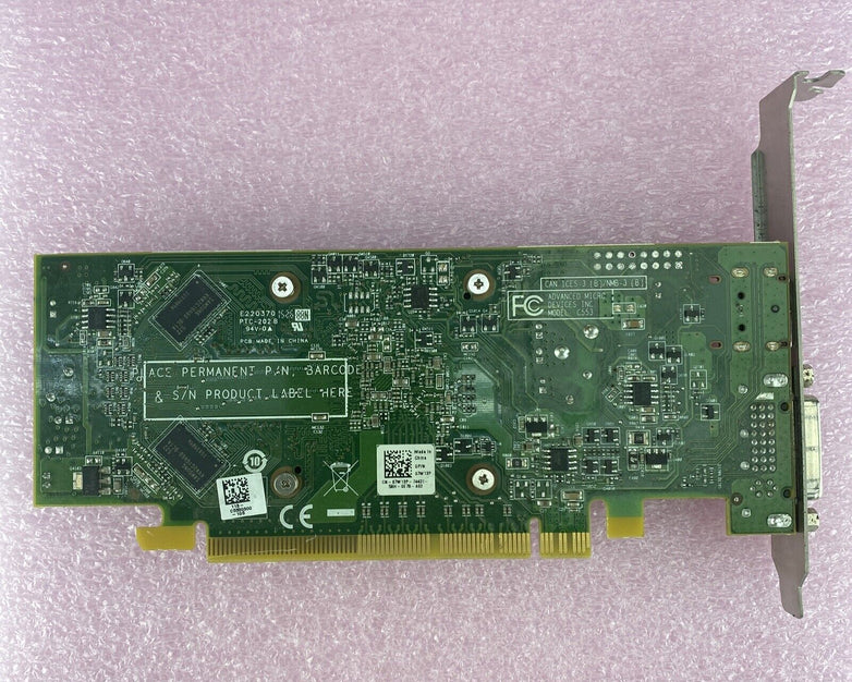 AMD 109-C55357-00 AMD RADEON R5 240 DP DVI PCIe Full Profile GPU Dell 07W12P