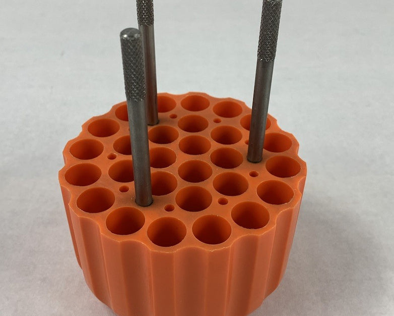 Unbranded Centrifuge Orange Bucket Insert (Lot of 2)