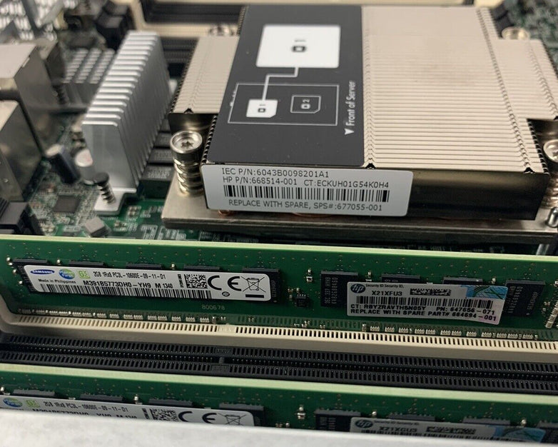 HP ProLiant DL160 Gen 8 Server Intel Xeon E5-2609 2.4 GHz 4 GB RAM No HDD No OS