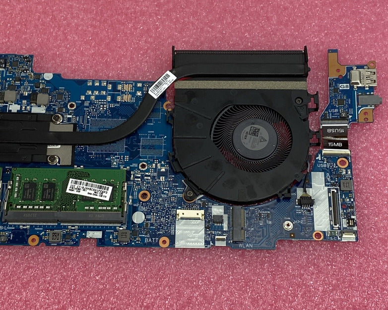 HP EliteBook 850 G8 Motherboard i5-1145G7 2.60GHz 16GB RAM w/ Heat Sink