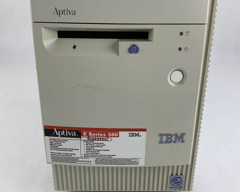 IBM Aptiva E580 Vintage Computer Pentium III 450 MHz 96 MB No OS No HDD