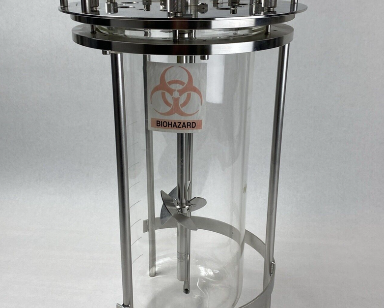 Sartorius 8L Liter Glass Vessel Bioreactor G-5215