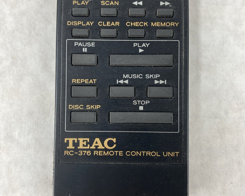 TEAC RC-376 Remote Control for CD Changer PD-C400
