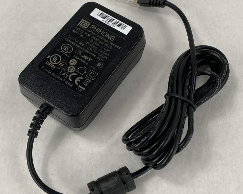 Phihong PSAA15W-240L6 24V 0.625A 15W Power Supply Lot of 5