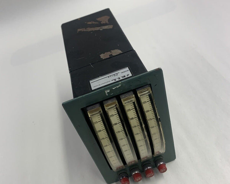 EIL Instrument Division P9-1A Channel Analog Meter