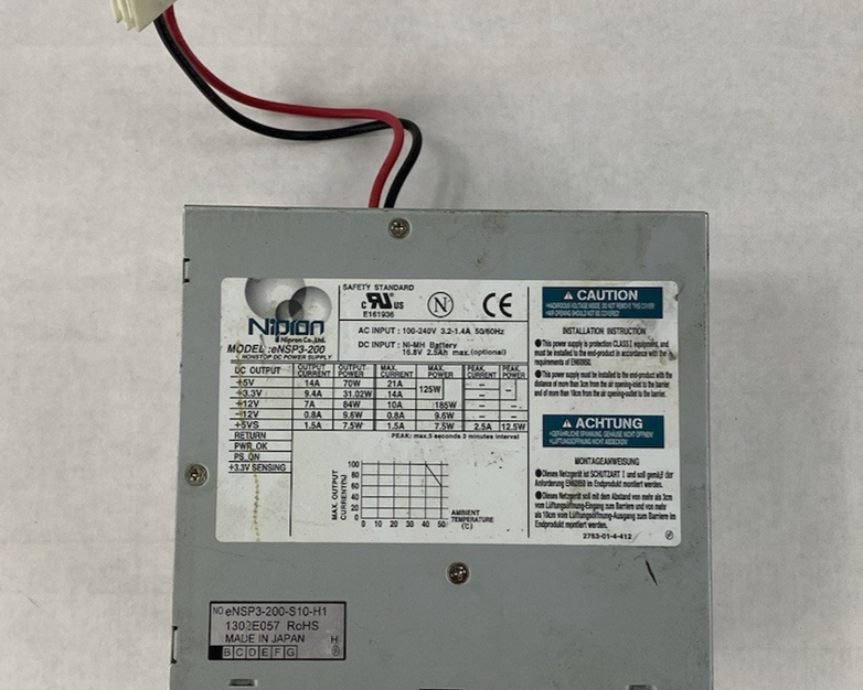 Nipron eNSP3-200 16.8V 2.5Ah Nonstop DC Power Supply