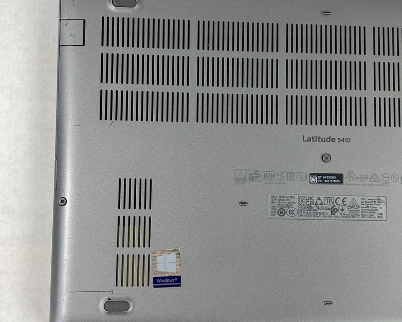 Dell Latitude 5410 Core i7-10610U 1.8 GHz 16GB RAM 14.0" No Battery No SSD No OS