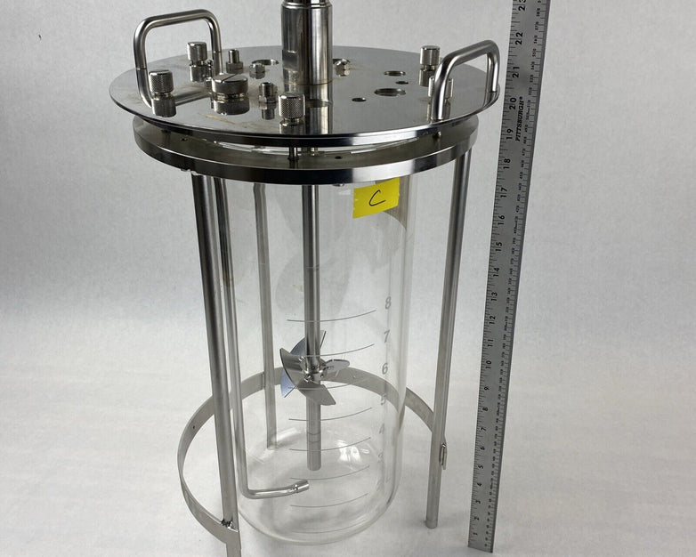 Sartorius 8L Liter Glass Vessel Bioreactor G-5215