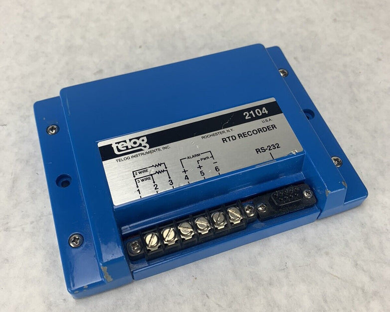 Telog Instruments 2102-42 Current Loop Recorder W/RS-232 Interface