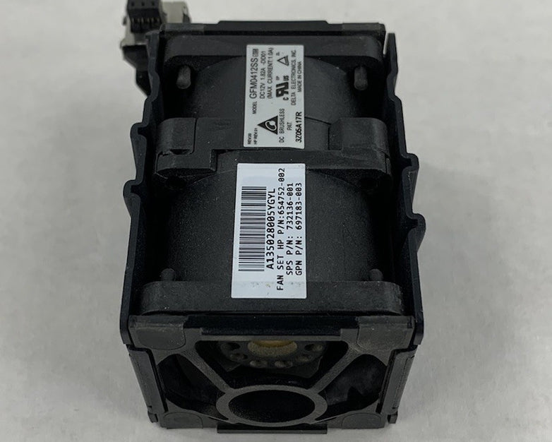 Delta 654752-002 GFM0412SS Server Fan (Lot of 2)