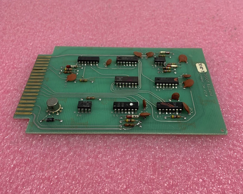 MSI Pipette Logic 24861-5 Vintage 1976 Micromedic Card
