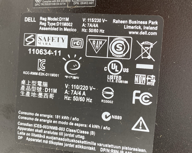 Dell Inspiron 660 MT Intel Core i5-3330 3.00GHz 4GB RAM No HDD No OS