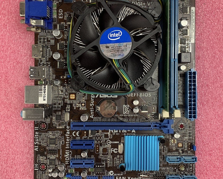 Asus H61M-A Motherboard Intel Pentium G2030 3GHz 2GB RAM w/ Shield