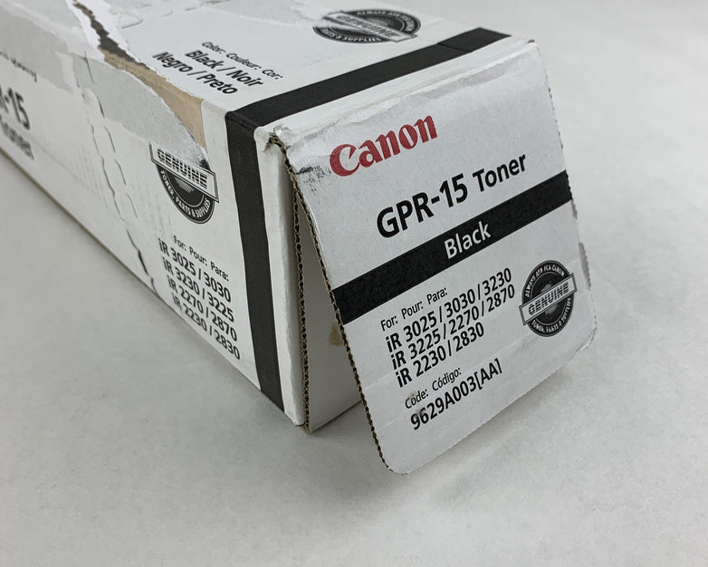 Canon GPR-15 Genuine Black Toner High Yield Box Opened OEM