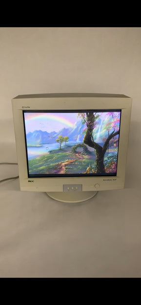 NEC AccuSync 95F M9902 VGA Color Computer Monitor Retro Gaming Grade B Tested