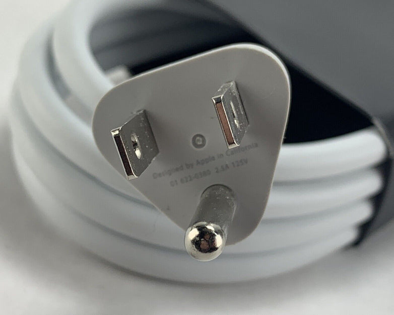 Lot(10) Volex APC7H White 6ft AC Power Cord Cable E62405SP 125V 2.5A for Mac