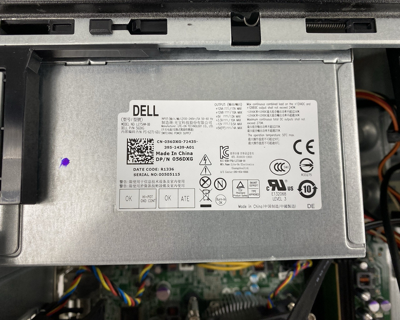 Dell OptiPlex 7010 MT Intel Core i3-3240 3.40GHz 4GB RAM No HDD No OS