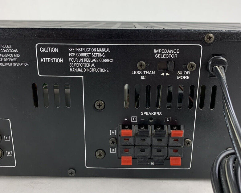 Kenwood KR-A4040 2 Channel Stereo Receiver No Remote No Power For Parts