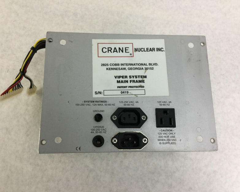 CRANE Nu Viper System Main Frame 0419