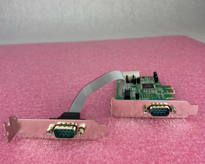 StarTech 2 Port PCIe RS-232 Serial Card Low Profile PEX2S553 Lot Of 5