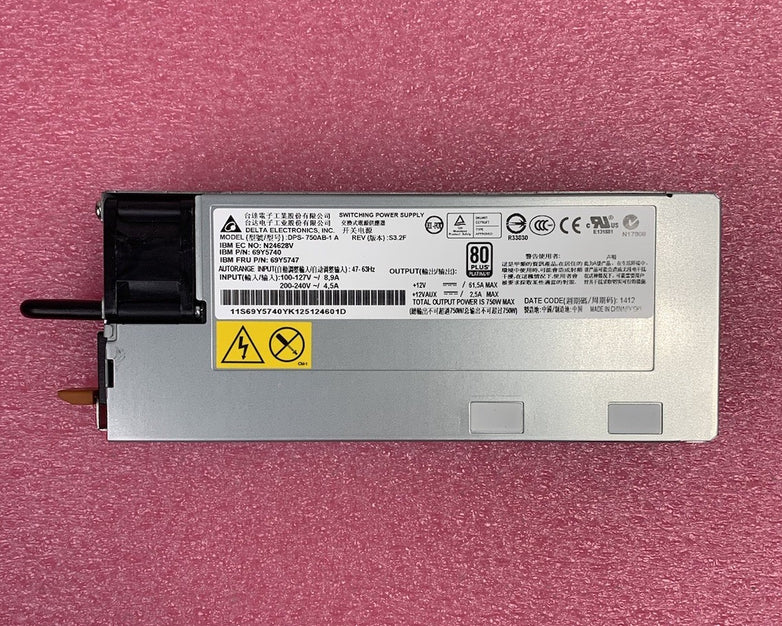 Delta Electronics DPS-750AB-1 A Rev S3.2F 750W Switching Power Supply