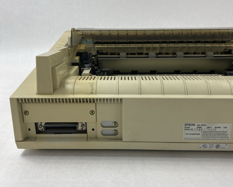 Epson LQ-570+ Dot Matrix Printer - Parts or Repair