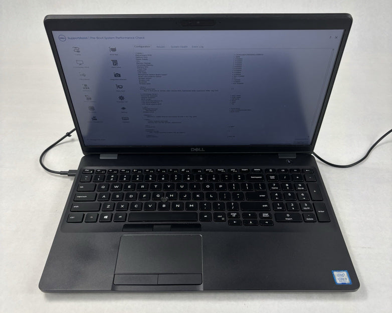 Dell Latitude 5500 15.6" Intel i5-8365U 1.6 GHz 8 GB Ram No OS No HDD No AC