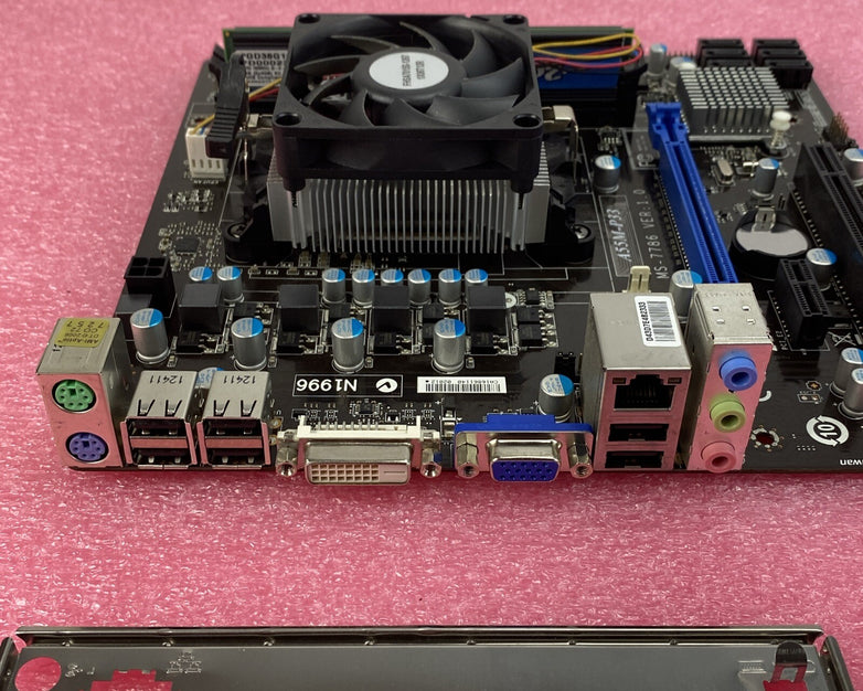MSI A55M-P33 MS-7786 Motherboard Intel AMD A4-3400 2.7GHz 4GB RAM w/ Sheild