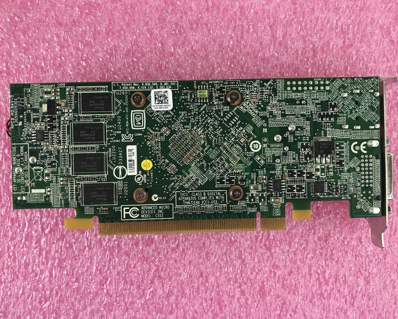 AMD Radeon 109-C55257-01_02 1GB DVI PCIe Graphics Card Low Profile