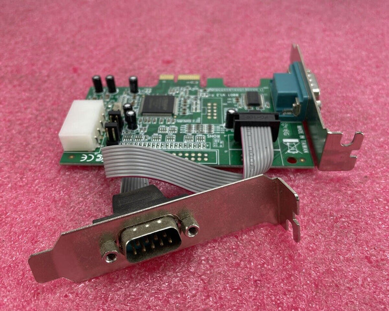 Startech 2 Port PCIe RS-232 Serial Card Low Profile PEX2S952LP 16950 UART