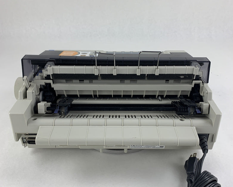 Epson LX-300+II P170B Dot Matrix 9-Pin Printer Bad Paper Feed Tested No Ribbon