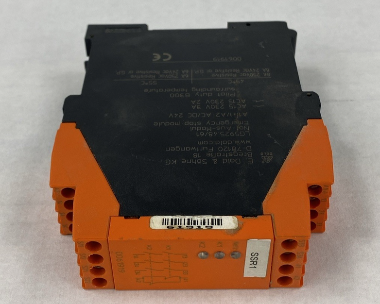 E. Dold and Sohne LG5925.48/61 Emergency Stop Module