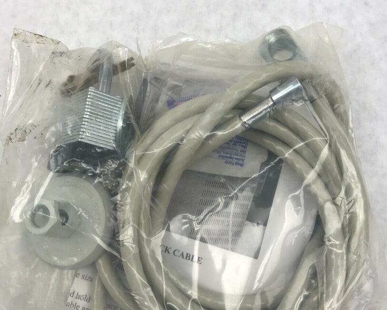 Dell Cable Lock Premium Padlock Laptop Keyed Lock (Lot of 3)