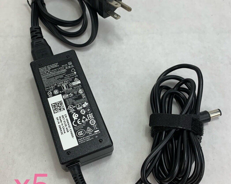 Dell HA65NS5-00 PA-12 65W AC Adapter (Lot of 5)