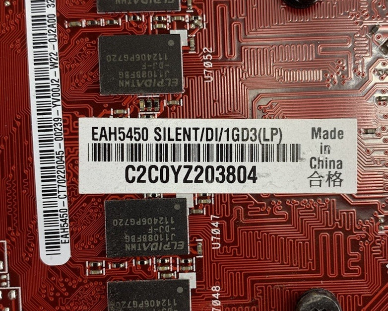 ASUS AMD Radeon HD EAH5450 Video Graphics Card