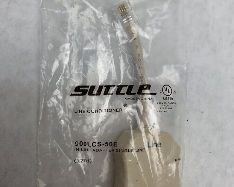 Lot of 3 Suttle 900LCS-50E In-Line Adapter Single Line