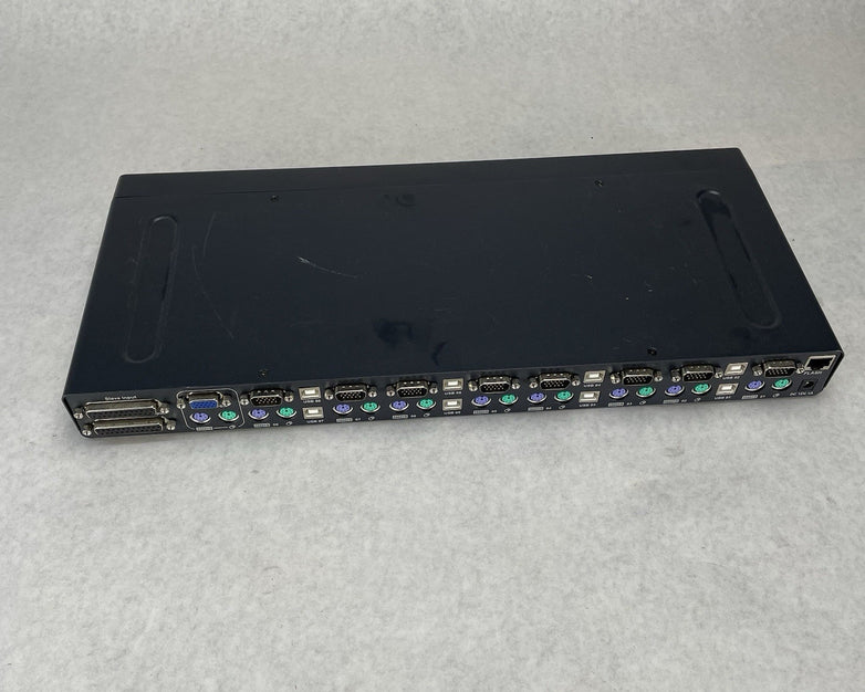 Belkin P81041-A OmniView PRO2 8-Ports External KVM Switch Power Teseted