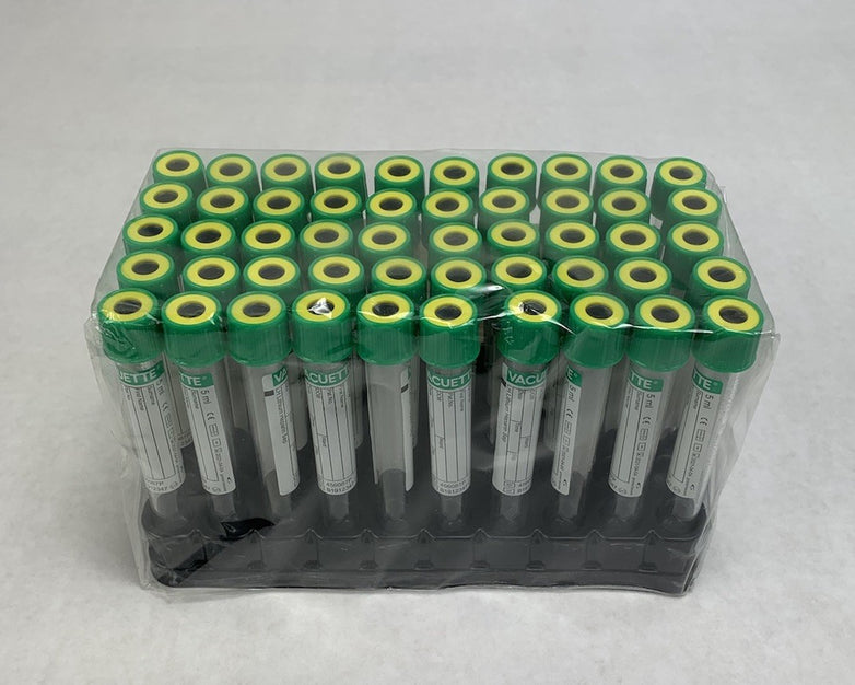 Vacuette 456087P 5ml LH Sep 13x100 50pcs Non-Ridged Tubes