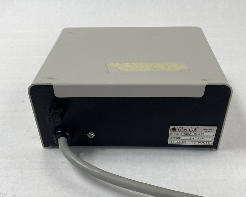 Glas-Col Digi Trol II 104A PL612 Temperature Controller Power Tested