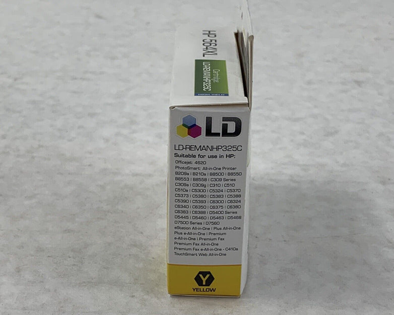 LD Yellow Ink Cartridge for HP 564XL Factory Sealed